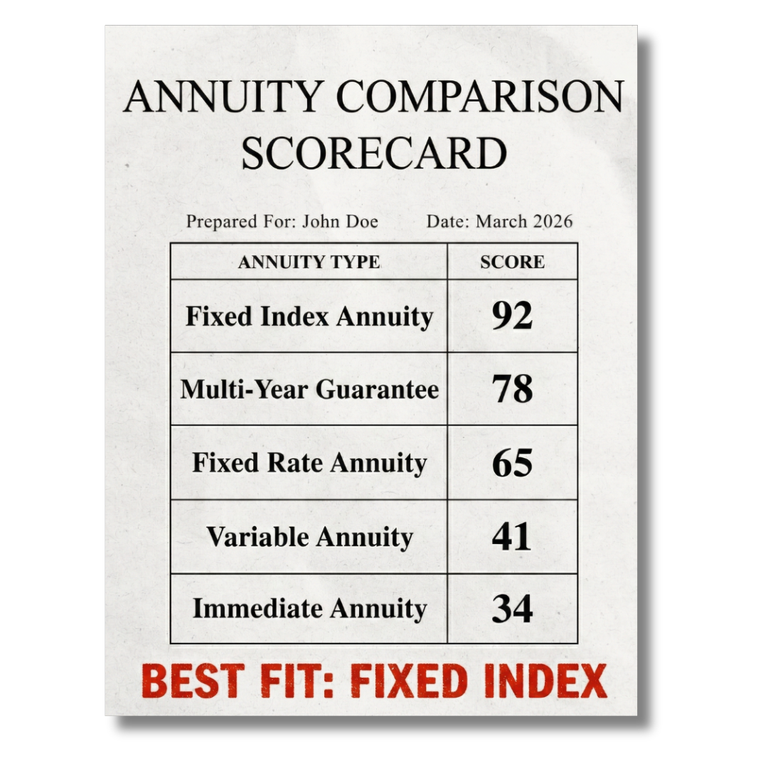 Annuity Comparison Scorecard